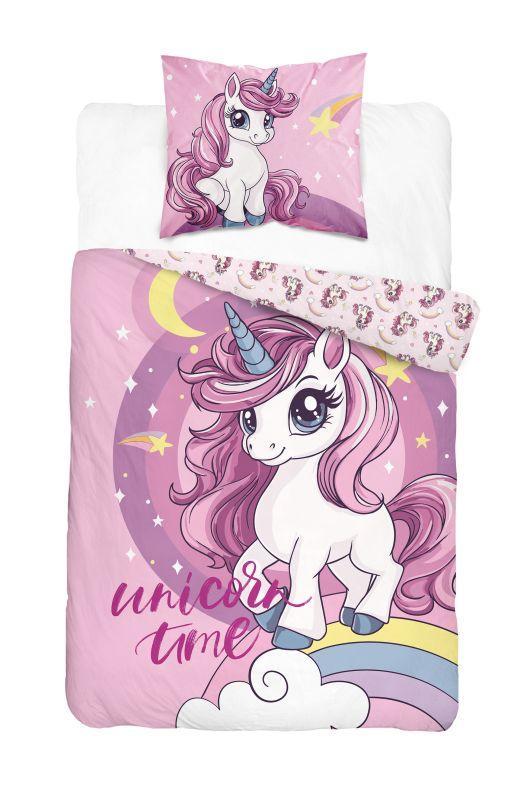 Povlečení Jednorožec hvězdičky 140/200, 70/80