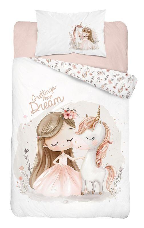 Povlečení do postýlky Jednorožec dream A 100/135, 40/60