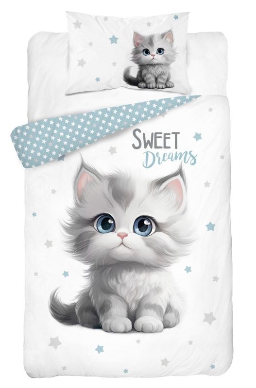 Povlečení do postýlky Kotě sweet dreams 100/135, 40/60