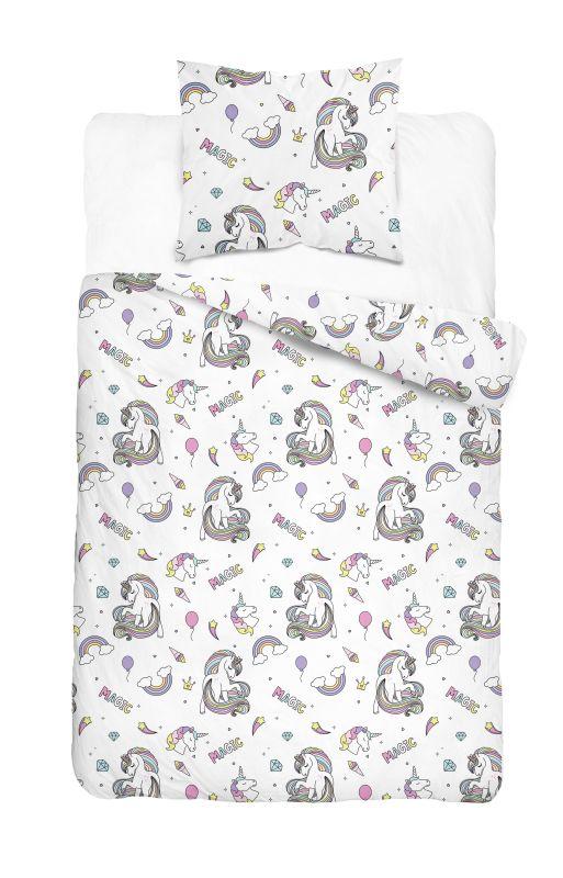 Povlečení XOXO Jednorožci 140/200, 70/80