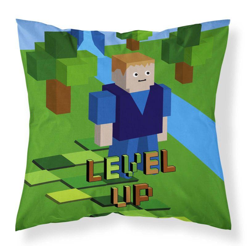 Povlak na polštářek Kostičky Level Up micro 40x40