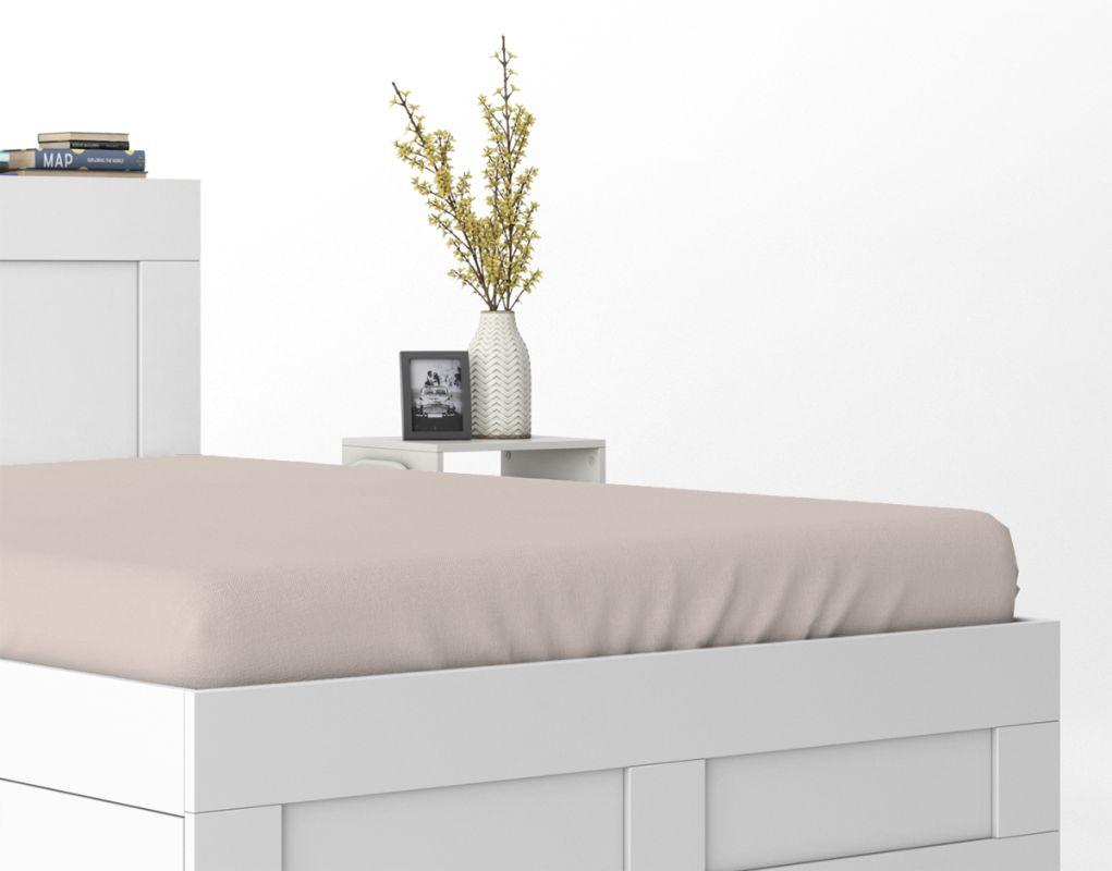 Prostěradlo Mikrosatén béžová 90/200