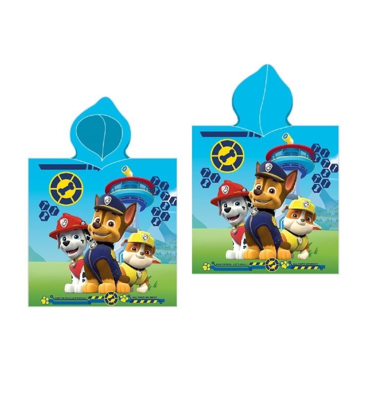 Pončo Paw Patrol parta micro 50/100