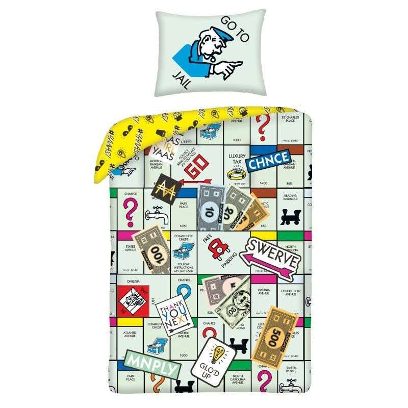 Povlečení ve vaku Monopoly Go 140/200, 70/90