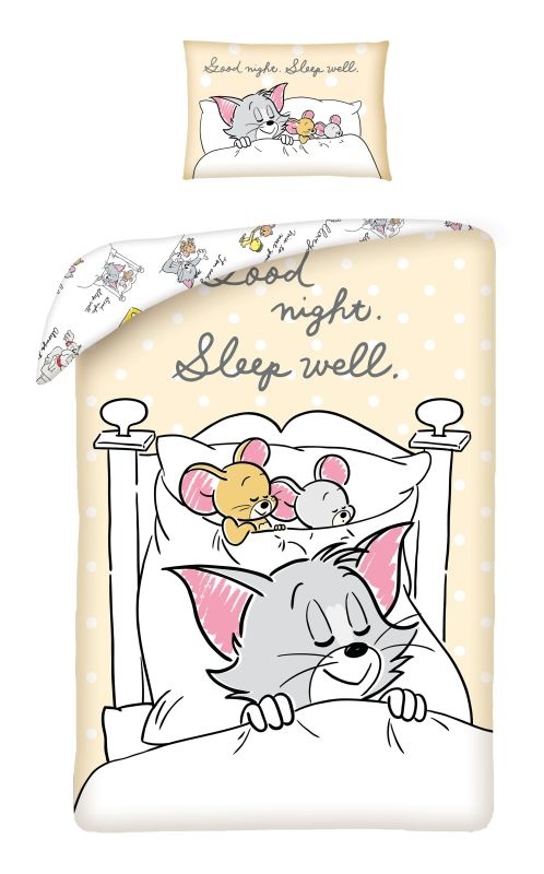 Povlečení do postýlky Tom a Jerry 100/135, 40/60