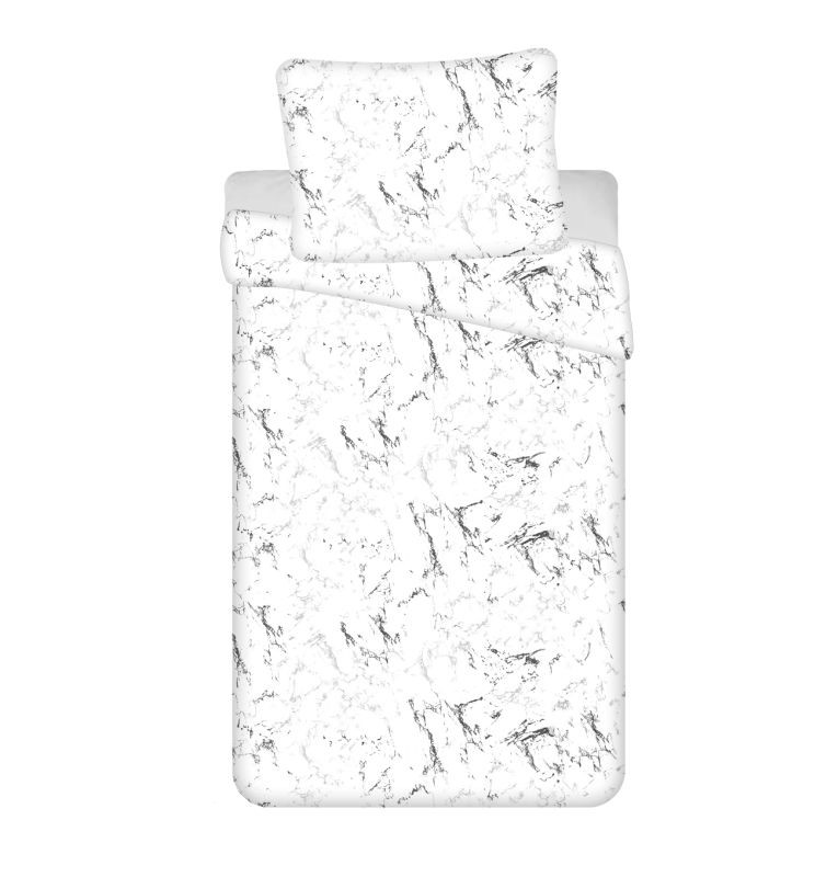 3D Povlečení Mramor bílý micro 140/200, 70/90