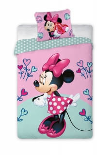 Povlečení Minnie jaro 140/200, 70/90