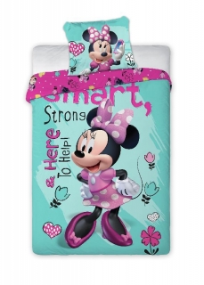 Povlečení Minnie Smart 140/200, 70/90